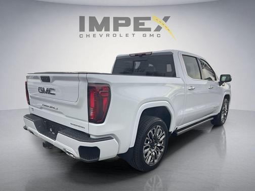 Glacier White Tricoat 2026 GMC Sierra 1500 Denali Ultimate