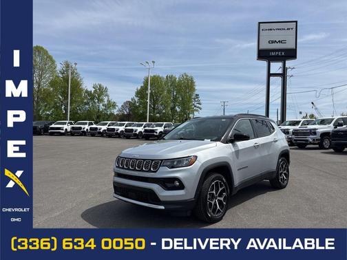 Silver Zynith Metallic Clearcoat 2025 Jeep Compass Limited