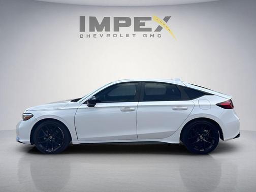 Platinum White Pearl 2025 Honda Civic Sport
