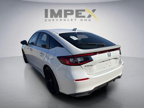 Platinum White Pearl 2025 Honda Civic Sport