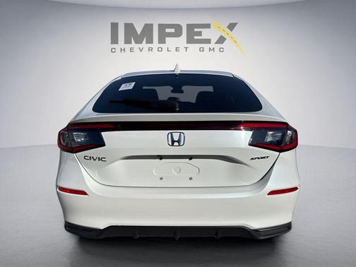 Platinum White Pearl 2025 Honda Civic Sport