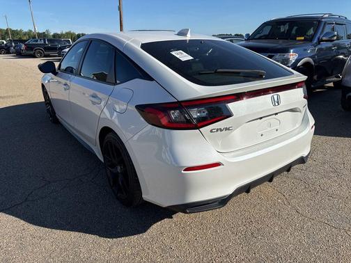 Platinum White Pearl 2025 Honda Civic Sport