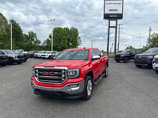 Red 2018 GMC Sierra 1500 SLT