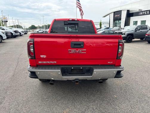 Red 2018 GMC Sierra 1500 SLT