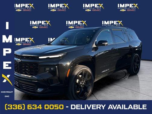 Mosaic Black Metallic 2024 Chevrolet Traverse RS