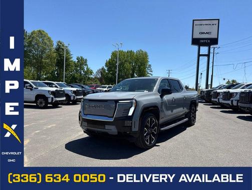 Thunderstorm Gray 2025 GMC Sierra EV Extended Range Denali