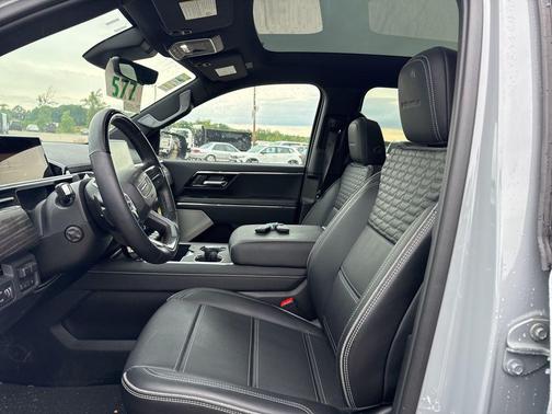 Thunderstorm Gray 2025 GMC Sierra EV Extended Range Denali