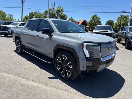 Thunderstorm Gray 2025 GMC Sierra EV Extended Range Denali