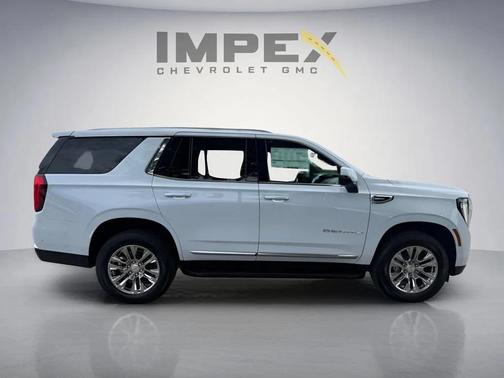 Glacier White Tricoat 2026 GMC Yukon Denali