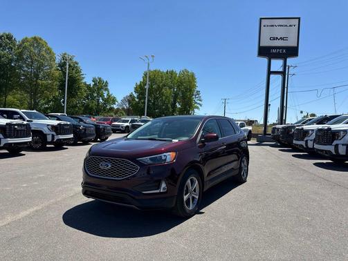 Burgundy Velvet Metallic Tinted Clearcoat 2024 Ford Edge SEL