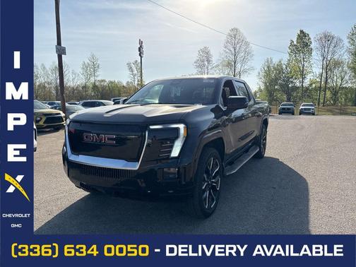 Onyx Black 2026 GMC Sierra EV Max Range Denali