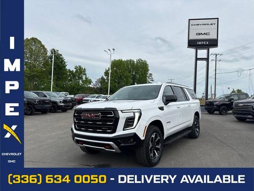 Summit White 2026 GMC Yukon XL 4WD AT4