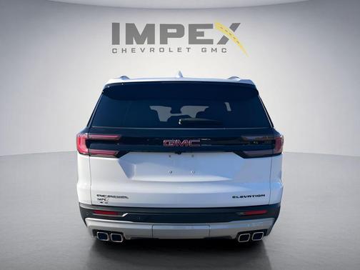 Summit White 2025 GMC Acadia FWD Elevation