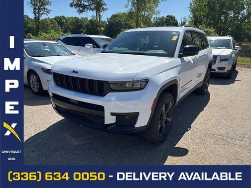 Bright White Clearcoat 2024 Jeep Grand Cherokee L Altitude