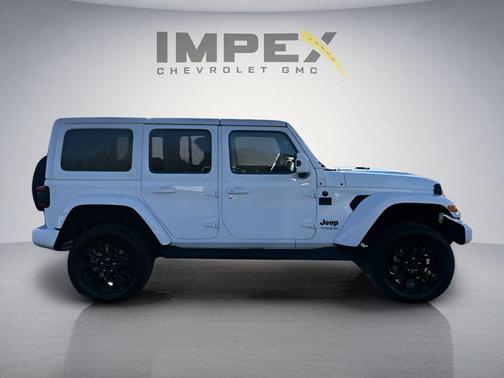 Bright White Clearcoat 2021 Jeep Wrangler Unlimited 4xe Sahara High Altitude