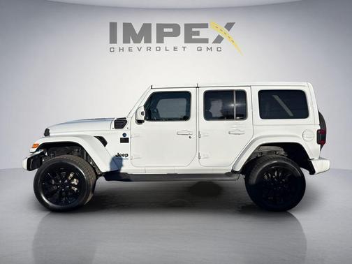 Bright White Clearcoat 2021 Jeep Wrangler Unlimited 4xe Sahara High Altitude