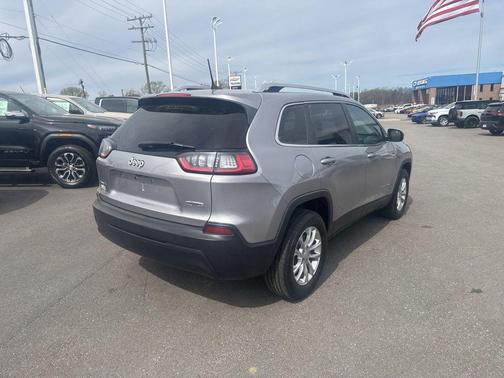 Billet Silver Metallic Clearcoat 2019 Jeep Cherokee Latitude