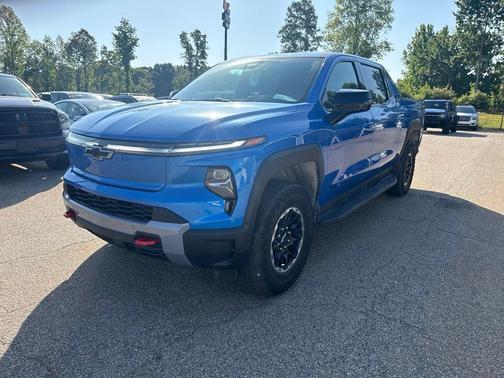 Blue 2026 Chevrolet Silverado EV Trail Boss - Max Range
