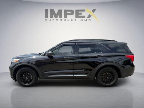 Agate Black Metallic 2021 Ford Explorer XLT
