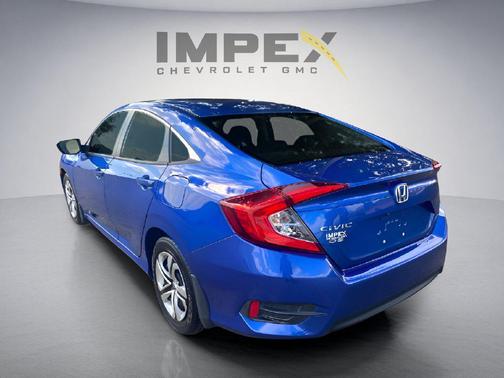Blue 2018 Honda Civic LX