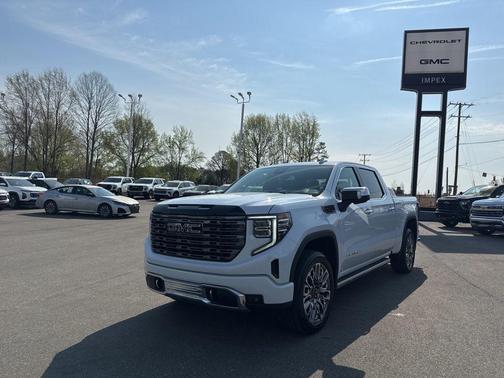 Glacier White Tricoat 2026 GMC Sierra 2500 Denali Ultimate