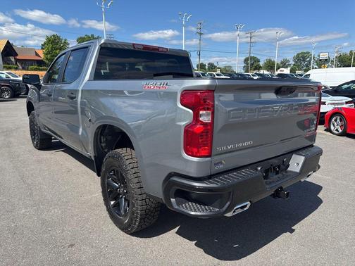 Gray 2026 Chevrolet Silverado 1500 Custom Trail Boss