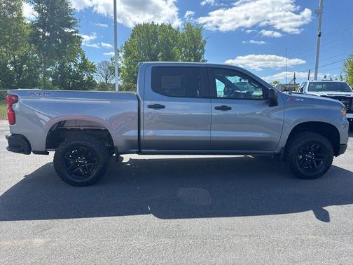 Gray 2026 Chevrolet Silverado 1500 Custom Trail Boss
