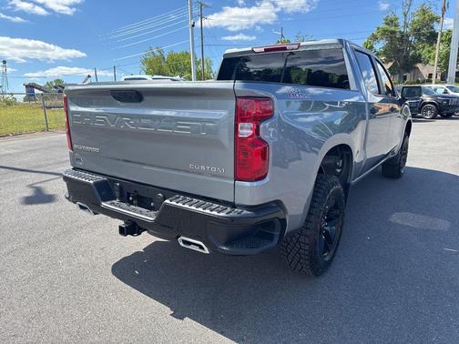 Gray 2026 Chevrolet Silverado 1500 Custom Trail Boss