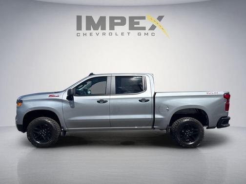 Gray 2026 Chevrolet Silverado 1500 Custom Trail Boss
