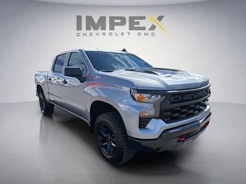 Gray 2026 Chevrolet Silverado 1500 Custom Trail Boss