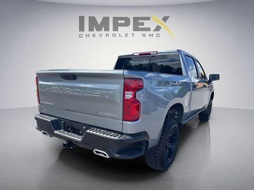 Gray 2026 Chevrolet Silverado 1500 Custom Trail Boss