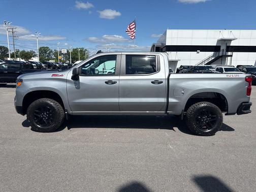 Gray 2026 Chevrolet Silverado 1500 Custom Trail Boss