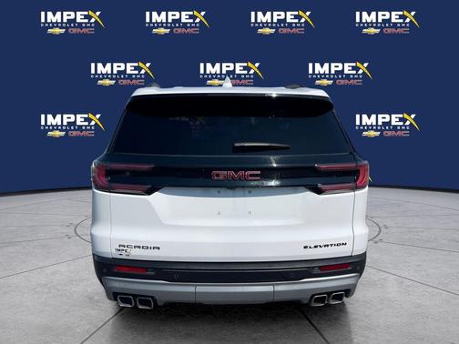 Summit White 2025 GMC Acadia FWD Elevation