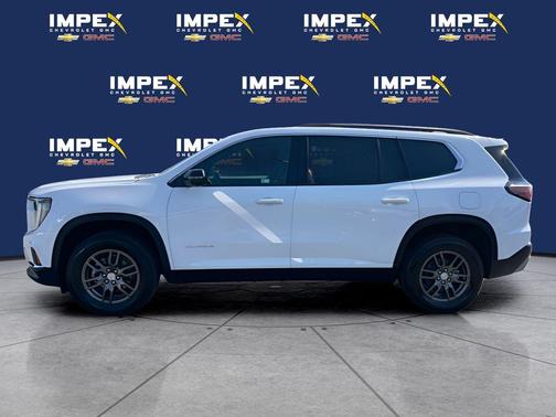 Summit White 2025 GMC Acadia FWD Elevation