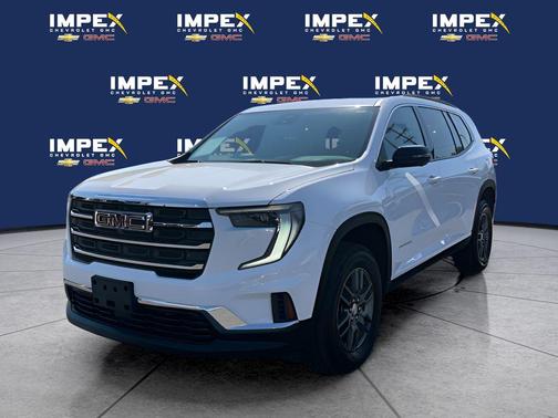 Summit White 2025 GMC Acadia FWD Elevation