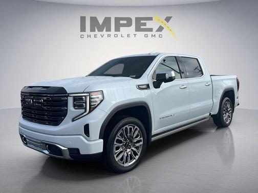 Glacier White Tricoat 2026 GMC Sierra 1500 Denali Ultimate