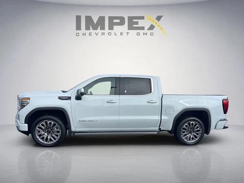 Glacier White Tricoat 2026 GMC Sierra 1500 Denali Ultimate