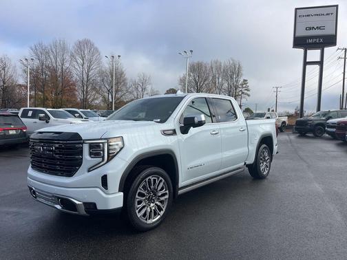 Glacier White Tricoat 2026 GMC Sierra 1500 Denali Ultimate