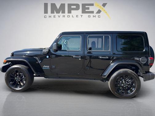 Black Clearcoat 2025 Jeep Wrangler 4xe Sahara