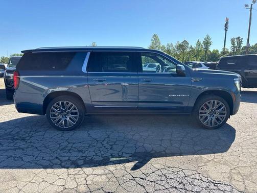 Downpour Metallic 2025 GMC Yukon XL Denali Ultimate