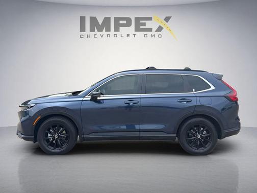Blue 2025 Honda CR-V Hybrid Sport FWD
