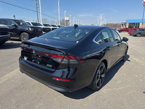 Crystal Black Pearl 2025 Honda Accord Hybrid Sport