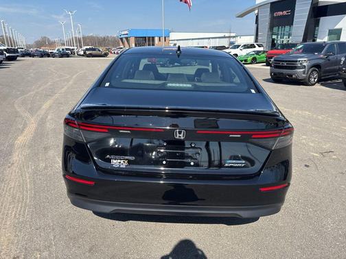 Crystal Black Pearl 2025 Honda Accord Hybrid Sport