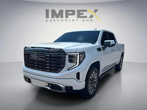 Glacier White Tricoat 2026 GMC Sierra 1500 Denali Ultimate