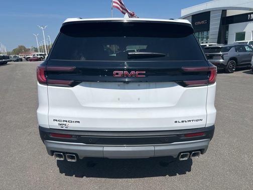 White 2026 GMC Acadia Elevation FWD