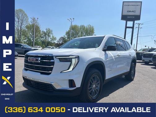 White 2026 GMC Acadia Elevation FWD