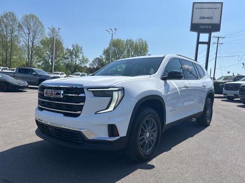 White 2026 GMC Acadia Elevation FWD