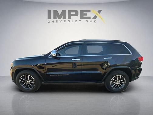 Diamond Black Crystal Pearlcoat 2018 Jeep Grand Cherokee Limited