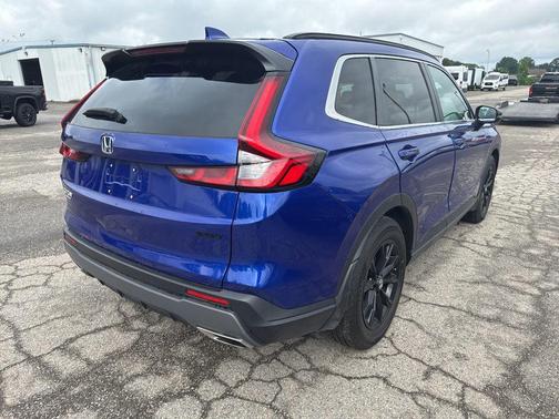 Blue 2025 Honda CR-V Hybrid Sport FWD