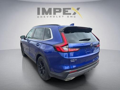 Blue 2025 Honda CR-V Hybrid Sport FWD